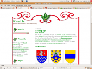 Wiesel.lu in weihnachtlichem Gewand