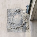 unbekanntes Wappen an der Kirche von Bonnevoie