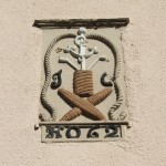 Zwei Wappen in Vianden gesehen