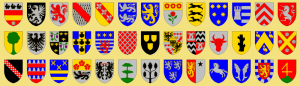 Lauter Wappen aus Luxemburg