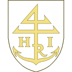 Une marque de marchand, en forme d'ancre se terminant en chef par un chiffre 4 à traverse, accosté des lettres H et I, la lettre R intégrée à la marque.