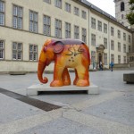 Alle Elefanten der Parade aus Luxemburg
